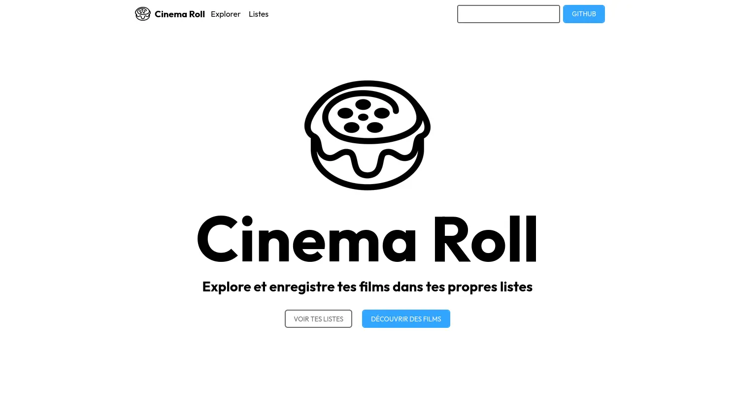 Cinema Roll Website Image